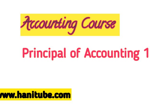 Principle Of Accounting 1