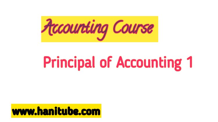 Principle Of Accounting 1