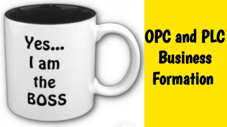 one person private limited company (OPC),private limited company and sole proprietorships