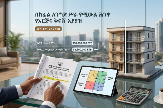 Depreciation on Buildings Used Partially for Business - Regulation 410/2009
